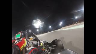 ROTAX MAX Onboard Bahrain 2021 Good lap [upl. by Treblih]