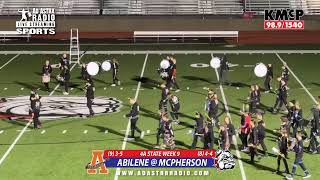 McPherson vs Abilene Varsity Football 1112024 [upl. by Enomal259]