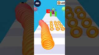 Slither Runner 3D Game Level 11 New Play shorts gaming youtubeshorts [upl. by Lienaj]