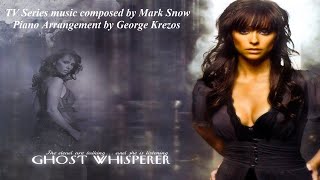 GHOST WHISPERER 20052010 TV Series Young Melindas Gift  Mark Snow Piano Sheet Music [upl. by Enoed]