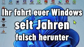 Überraschende Methode den PC schneller und stabiler zu machen  Schnellstart deaktivieren [upl. by Gnni]