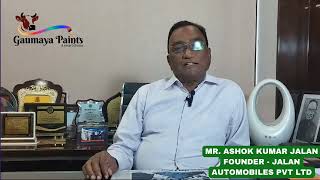 Mr Ashok Jalan’s Inspiring Testimonial for Gaumaya Paints amp its Ecofriendly Innovation [upl. by Kcyred]