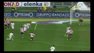 Palermo Livorno 1  0 732010 Sintesi highlights 27° giornata HD HQ By Giuseppe DAgostino [upl. by Chyou]