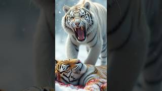 White Tiger vs Wild Animals  Epic Showdown 😳 [upl. by West]