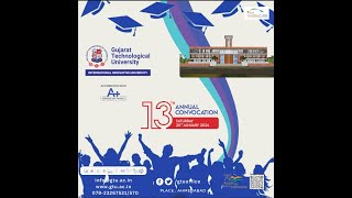 GTU 13th Annual Convocation 2024 [upl. by Eneleuqcaj]