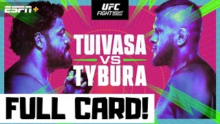 UFC Fight Night Tuivasa vs Tybura Predictions amp Full Card Breakdown  UFC Vegas 88 Betting Tips [upl. by Burkitt973]