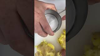 Crispy Air Fryer Smashed Potatoes [upl. by Naux223]