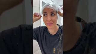 ADDIO CAPELLI BIANCHI la mia routine capelli ricci con prodotti Khadi  Video completo sul canale [upl. by Hite513]