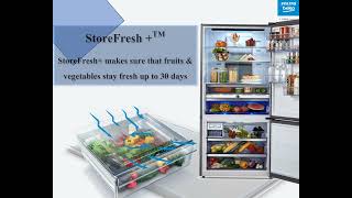 Voltas Beko Bottom Mounted Refrigerators Range amp Features [upl. by Allac864]