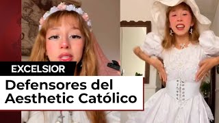 Aesthetic Católico La nueva tendencia de moda que genera polémica en redes [upl. by Taveda575]