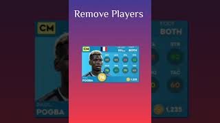 Remove Players in DLS25 dls25trailer dlsfootball [upl. by Anauqaj]