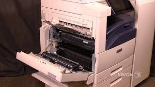 Xerox® AltaLink® C8070 Family Replacing the Fuser No Audio [upl. by Tita]