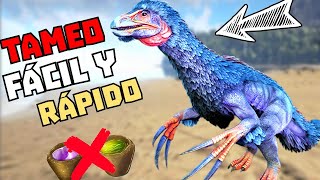 CÓMO TAMEAR un THERIZINOSAURIO RÁPIDO Y FÁCIL sin TRAMPA NI BÁLSAMO  Ark Mobile [upl. by Lillith43]