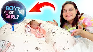 🥳 GENDER REVEAL PARTY👩🏼‍🤝‍👨🏻 GENUL BEBELUȘULUI 👶 în FAMILIA MAREI [upl. by Bernete]