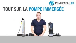 Pompe immergée  Conseils pour faire le bon choix [upl. by Lorrin]