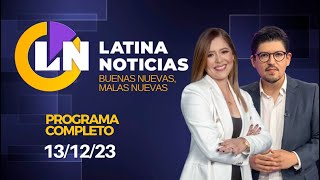 LATINA EN VIVO  BUENAS NUEVAS MALAS NUEVAS  MIÉRCOLES 13 DE DICIEMBRE [upl. by Ahsiugal541]