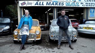 Ace amp Bex test drive the Wolseley Hornet amp the MK3 S [upl. by Ruhtracam]