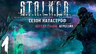 STALKER Сезон катастроф Агрессия 1 Проект quotСтрелаquot [upl. by Ecirtap]