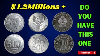 Most valuable Indonesia and Sri Lanka coins value and worth money [upl. by Aynek933]