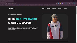 Build a Stunning Portfolio Website with HTML CSS and JavaScript Full Project Tutorial [upl. by Ahsiaa]