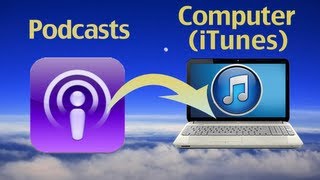 How to export Podcasts to iTunes or new computer by Podcast iTunes Transfer app [upl. by Atela]