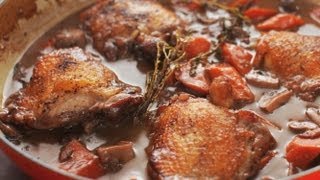 How to Make Coq au Vin Chicken and Wine [upl. by Shermie266]