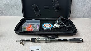 See Whats Inside  PLUSINNO Telescopic Fishing Pole Set [upl. by Marcille]