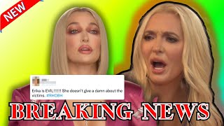 Bravo Bombshell Erika Jayne Shocks RHOBH Fans with JawDropping Love Life Update [upl. by Azmuh]