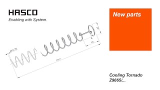 NEW HASCO Cooling Tornado Z9665 [upl. by Eadnus929]