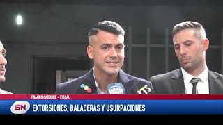 Allanamientos en Barrio 7 de Setiembre Extorsiones microtráfico balaceras y usurpaciones Fiscales [upl. by Edmunda831]