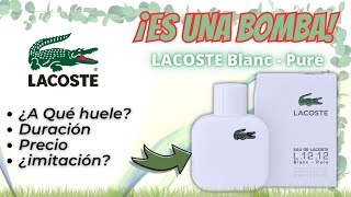 NO COMPRES el Perfume LACOSTE BLANC ¡SIN VER ESTO 🐊 [upl. by Acired]