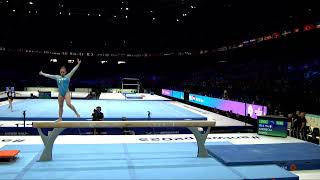 ANDREOLI Angela ITA2023 Artistic Worlds Antwerp BELQualificationsBalance Beam [upl. by Janine]