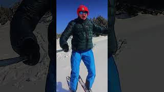 Short ski run skijump skiing  viral skier [upl. by Ancier284]