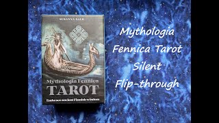 Mythologica Fennica Tarot  Silent Flipthrough [upl. by Cathee]