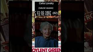 7 Soylent Green actors who have passed away part 1 [upl. by Conlee179]