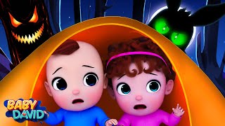 Camping Song  More Halloween Songs for Kids amp Nursery Rhymes  Baby David [upl. by Obmar358]