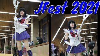 Pretty Warrior Sailor Moon Sailor Saturn Cosplay at JFest 2021 [upl. by Pelaga395]