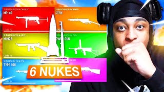 Nuke With Every SMG in Call Of Duty Vanguard V2 Rocket Gameplay [upl. by Alehs]