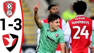 Rotherham vs Cheltenham 13 Joel Colwill Goal All Goals and Extended Highlights [upl. by Ttocserp992]