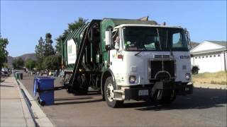 Waste Management Garbage Trucks [upl. by Pratte718]