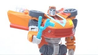 Video Review of the Transformers Generations GDO Wheelie [upl. by Ainahtan]