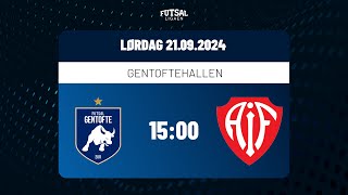 Futsal Gentofte vs Albertslund IF [upl. by Kylila]