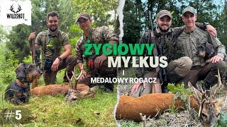 5 Życiowy myłkus i medalowy rogacz  Roe Buck Hunting in Poland [upl. by Kirred]