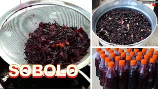 Ultimate Healthy LOCAL drink in West Africa SOBOLO  Traditional Cooking Recipe west Africa [upl. by Faun]