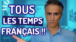 TOUS LES TEMPS DU FRANÇAIS EN 1 VIDÉO [upl. by Larkins619]