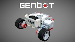 Make your First Lego Mindstorms EV3 Robot  GenBot [upl. by Marks]