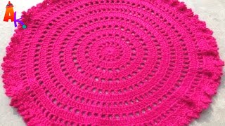 Crochet Table MatThalposhHindi [upl. by Sorel466]