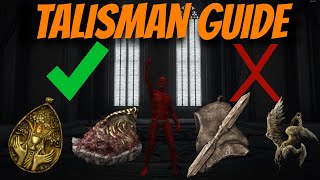 COMPLETE TALISMAN GUIDE What Talismans To Use ELDEN RING [upl. by Stanton]