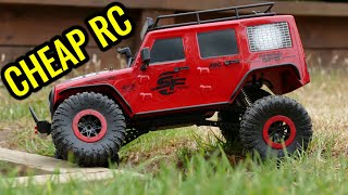 JEEP WRANGLER WLTOYS 104311 RTR 11O RC CRAWLER  Yeah nah [upl. by Aliek]