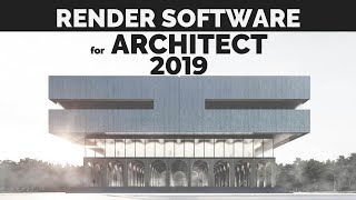 Render software for Architect 2019 [upl. by Ecniuq]